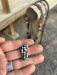 Checkered Bolt pendant