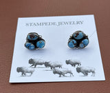 Triple earrings