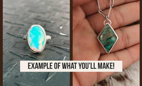 Saturday Aug. 23 Silversmithing Class